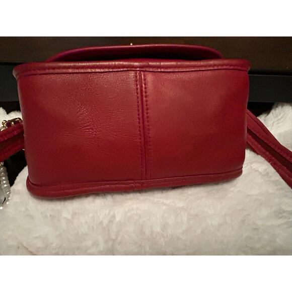 Vintage Coach NYC Sonoma Crossbody 9085 Red - Picture 6 of 8